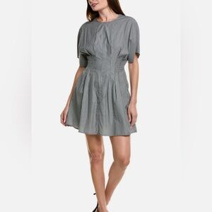 RAG & BONE 
Maddie Stripe Poplin Mini Dress 8